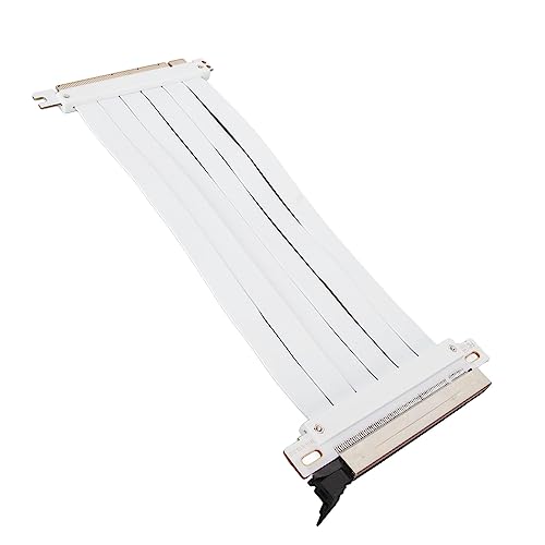 PCIe 3.0 X16 Grafikkarten-Extender-Riser-Kabel, 180 Grad flexibles Grafikkartenkabel, hohe Abschirmung, einfache Installation, stabiles Signal, PCB-Design, weitgehend kompatibel (50 cm) von CCYLEZ