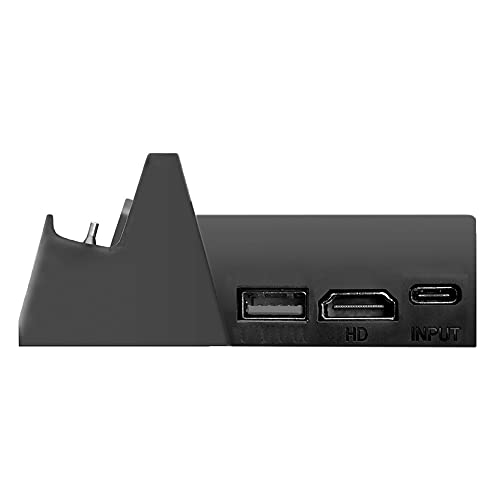 Tragbare Spiele Ladedock High Definition Conversion Ladegerät Basis für den Wechsel zum Fernseher, 3PCS USB-Ausgang Tragbare High Definition Videokonverter Basis von CCYLEZ