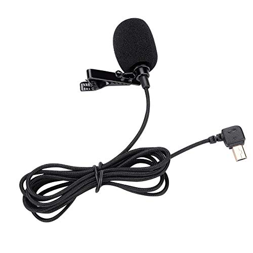 USB C Lavalier Mikrofon, omnidirektionaler Kondensator Ansteckclip MIC, Audio Video Video Aufnahmemikrofon für SJ6 SJ7 SJ360 Action Kamera von CCYLEZ