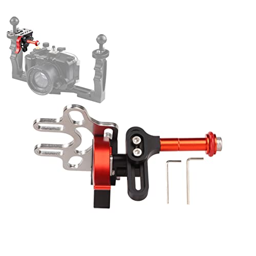 Unterwasser-Shutter-Trigger-Verlängerungshebel, Tragbarer Tauchtablett-Stabilisator für Kamera, Trigger-Tauchgriff für die Fotografie von CCYLEZ