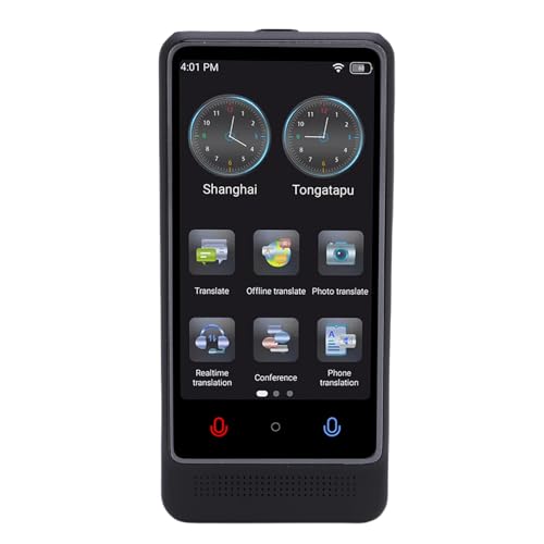 Voice Translator -Gerät Bidirektionales Übersetzungsgerät Echtzeit Translater mit 3,0 -Zoll -Touchscreen 138 Sprachen Offline -Übersetzung von CCYLEZ