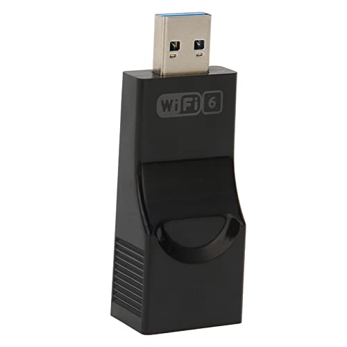 WLAN-Adapter für PC, USB-WLAN-6-Adapter mit 2 2dBi-Antennen, WLAN-Adapter für Windows 11 10 von CCYLEZ