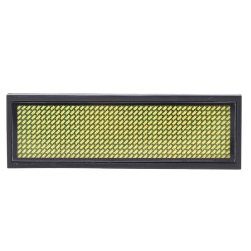 Wiederaufladbare, kabellose, programmierbare Business-Abzeichen, für Bar, Hotel, Party, Supermarkt, Restaurant, LED-Namensschild (gelb) von CCYLEZ