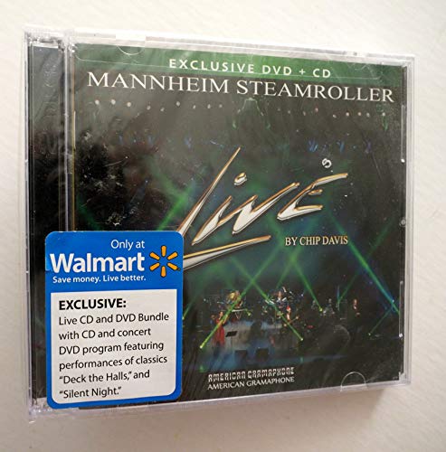 CD+DVD - MANNHEIM STEAMROLLER-LIVE -CD+DVD- (CD+DVD) von CD+DVD