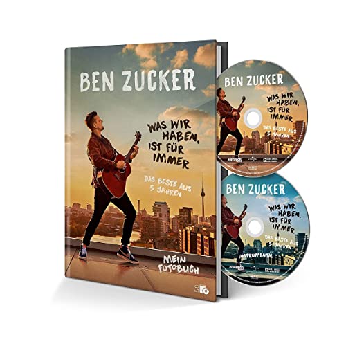 Ben Zucker Was wir haben, ist für immer Neues Album 2022 Fotobuch Edition mit 2 CD Das Beste aus 5 Jahren von CD Album