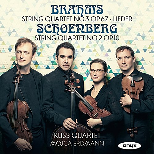 Brahms/Schönberg: Streichquartett 3 op.67 / Sommerabend / Mondenschein / Streichquartett Nr. 2 Op. 10 von CD