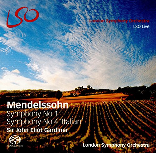 Mendelssohn Bartholdy: Sinfonien 1 & 4 'Italienische' (SACD hybrid + Pure Audio Blu-ray) von CD