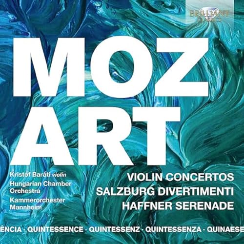 Mozart:Music for Violin (Qu) von BRILLIANT CLASSICS