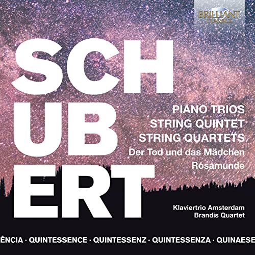 Schubert:Piano Trios,String Quintet,Quartets (Qu) von BRILLIANT CLASSICS