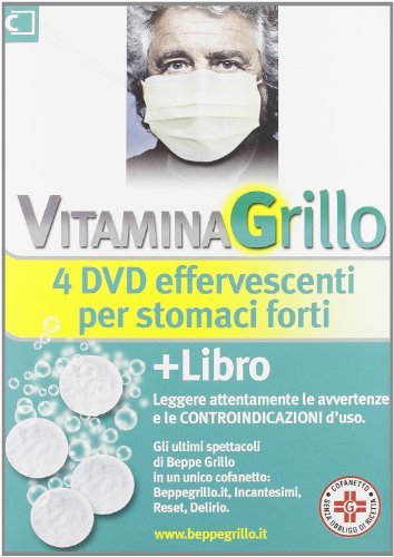 Vitamina Grillo (+libro) [4 DVDs] [IT Import] von CD