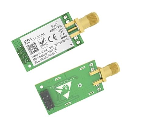 BARY nRF24L01P PA LNA 2,4 GHz Wireless Rf Modul SPI 2,5 km Lange Reichweite 20 dBm E01-ML01DP5 Shield für Arduino Rf Transceiver Receiver VR RFID Industry Control IoT von CDBAIRUI