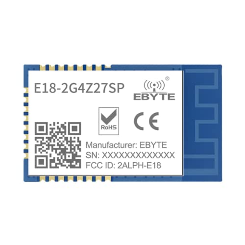 CC2530 ZigBee3.0 Wireless Module Ad Hoc Mesh Netzwerk E18-2G4Z27SP 2,4 GHz 27dBm 3,3 V PA+LNA SMD PCB Antenne Smart Home von CDBAIRUI