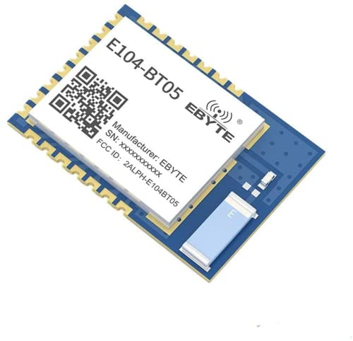 TLSR8266 Bluetooth BLE4.2 UART SMD Transceiver E104-BT05 70m Slave Transparent Übertragung Low Power Wireless Modul DIY von CDBAIRUI