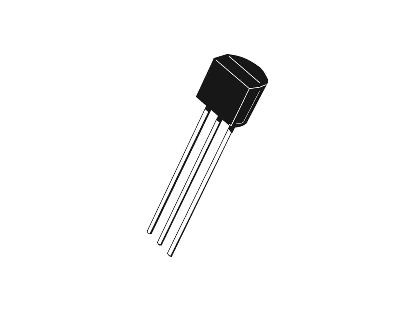 CDIL Transistor, Kleinsign, BC547C von CDIL