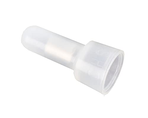 CDL Micro - 4 mm geschlossene Drahtverbinder – transparent (50 Stück) von CDL Micro