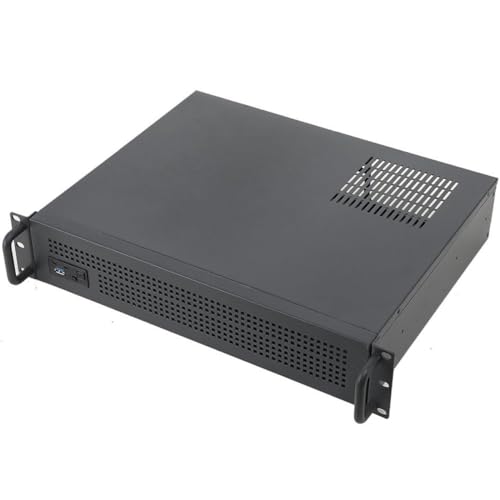 CDZHLTG 14 Zoll Rack Server Gehäuse 2U / 2HE Rack Gehäuse schwarz - 2U Rackmount Gehäuse für M-ATX/Mini-ITX CDZHLTG 14 Zoll Rack Server Gehäuse 2U / 2HE Rack Gehäuse schwarz - 2U Rackmount Gehäuse für M-ATX/Mini-ITX von CDZHLTG