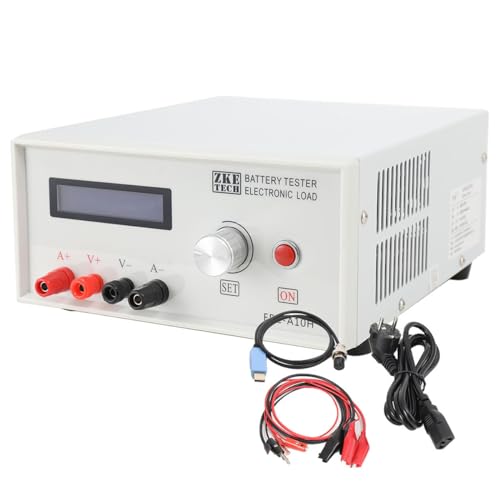 CDZHLTG EBC-A10H Batterietester Akkutester Batterieprüfergerät mit mit Lade- und Entladefunktion Lithium/Blei-Säure Batterie Kapazität Tester 5A Ladung 10A Entladung 150W von CDZHLTG