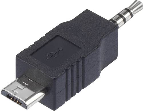 USB 2.0 Adapter [1x Klinkenstecker 2.5mm - 1x USB 2.0 Stecker Micro-B] von CE
