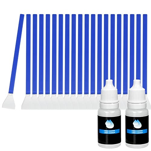 20Pcs 24mm Sensor Reinigungs Kit für Spiegelreflexkamera und Spiegellose Vollformat Kamera mit 20ml Sensor Reiniger, Kamera Foto Reinigungsset für DSLR oder SLR Kamera Objektive 20Pcs 24mm Sensor Reinigungs Kit für Spiegelreflexkamera und Spiegellose Vollformat Kamera mit 20ml Sensor Reiniger, Kamera Foto Reinigungsset für DSLR oder SLR Kamera Objektive von CECOMBINE
