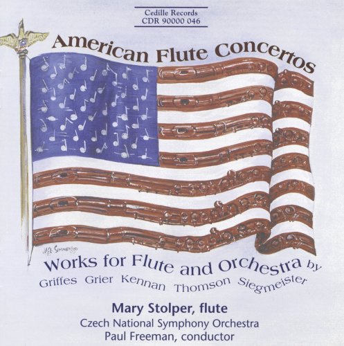 American Flute Concertos von CEDILLE RECORDS