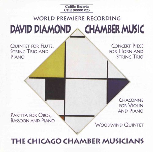 David Diamond Kammermusik David Diamond Kammermusik von CEDILLE RECORDS