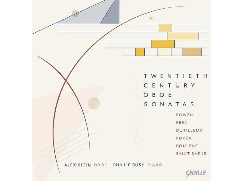 Alex Klein - Phillip Bush Twentieth Century Oboe Sonatas (CD) von CEDILLE