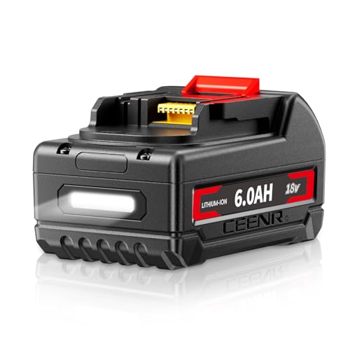 CEENR 6,0Ah BL1860B Batterien ersetzen für Makita Akku 18V kompatibel mit makita akku kompatibel mit makita kettensäge akku 18V von CEENR