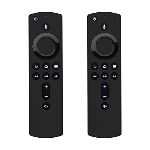 Ersatz-Sprachfernbedienung,CEIEVER Alexa-Sprachfernbedienung Kompatibel mit Fire TV Stick 4K/Fire TV Stick Lite/Fire TV Cube/Fire TV Stick (2nd & 3nd Gen)/Fire TV (2 Stück) von CEIEVER