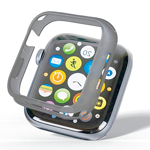 CELLBEE Case kompatibel mit Apple Watch Series 4/5/6 40mm, Extrem Dünne Elegante Hülle Bumper für Smartwatch, Minimalistisch Design Hardcase Schutzhülle gegen Kratzer - Grau von CELLBEE