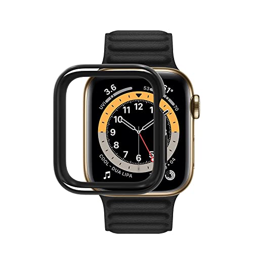 CELLBEE Case kompatibel mit Apple Watch Series 6 SE 44mm, Extrem Dünne Elegante Hülle Bumper für Smartwatch, Minimalistisch Design Hardcase Schutzhülle gegen Kratzer - Grau von CELLBEE