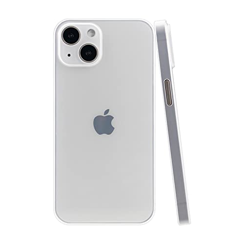 CELLBEE Kompatibel mit iPhone 13 Hülle Case - Premium Slim Schutzhülle für iPhone, Extrem Dünn, Anti Kratzer, Schutz ohne Kompromisse, Clear - Durchsichtig von CELLBEE