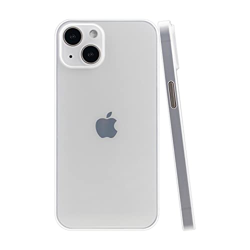 CELLBEE Kompatibel mit iPhone 13 Mini Hülle Case - Premium Slim Schutzhülle für iPhone, Extrem Dünn, Anti Kratzer, Schutz ohne Kompromisse, Clear - Durchsichtig von CELLBEE