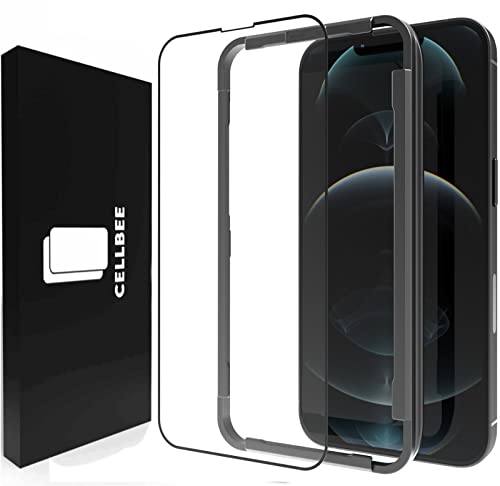 CELLBEE Kompatibel mit iPhone 14 Plus Displayschutzfolie The Curved, inkl. Applikator,Force Treatment, Unsichtbar, Premium Displayschutzfolie, 4D Schutzfolie, Glas Panzerfolie von CELLBEE