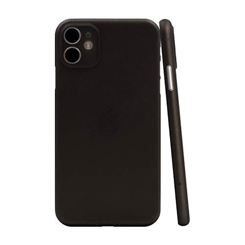 CELLBEE iPhone 11 Hülle Case - Premium Slim Schutzhülle Kompatibel mit iPhone, Extrem Dünn, Anti Kratzer, Schutz ohne Kompromisse Frosted Black- Schwarz von CELLBEE