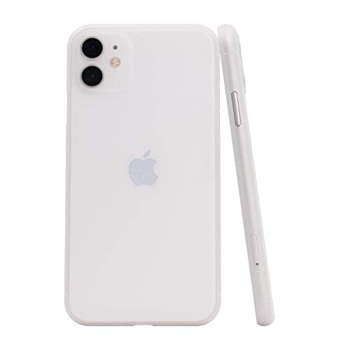 CELLBEE iPhone 11 Hülle Case - Premium Slim Schutzhülle Kompatibel mit iPhone, Extrem Dünn, Anti Kratzer, Schutz ohne Kompromisse Frosted White von CELLBEE