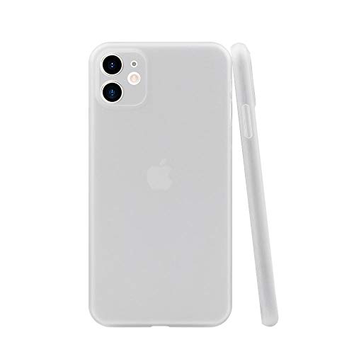 CELLBEE iPhone 11 Hülle Case - Premium Slim Schutzhülle Kompatibel mit iPhone, Extrem Dünn, Anti Kratzer, Schutz ohne Kompromisse Milky Transparent - Durchsichtig von CELLBEE