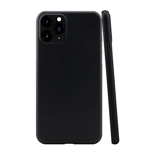 CELLBEE iPhone 11 Pro Hülle Case - Premium Slim Schutzhülle Kompatibel mit iPhone, Extrem Dünn, Anti Kratzer, Schutz ohne Kompromisse Deep Black - Schwarz von CELLBEE