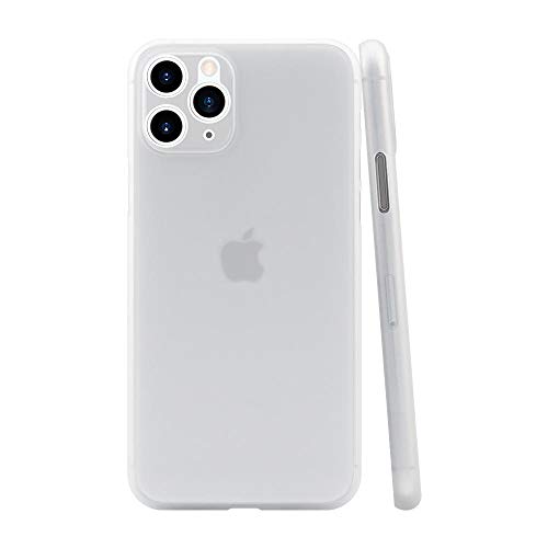 CELLBEE iPhone 11 Pro Max Hülle Case - Premium Slim Schutzhülle Kompatibel mit iPhone, Extrem Dünn, Anti Kratzer, Schutz ohne Kompromisse Milky Transparent - Durchsichtig von CELLBEE