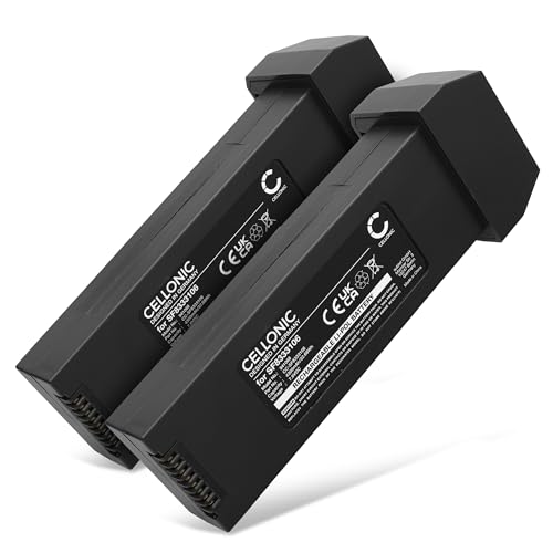 CELLONIC, Akku für Modellbau & Drohne kompatibel mit Holy Stone HS720, HS720E, SF8333106 (7.6V, 4300mAh) 2 Stück von CELLONIC