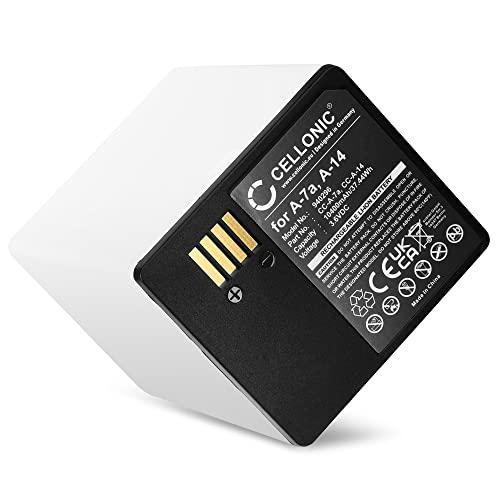 CELLONIC, Akku für Haustechnik, kompatibel mit Arlo Pro 3 Floodlight, Go 2, 4 XL, A-14, Ultra 2 (3.7V, 10400mAh) von CELLONIC