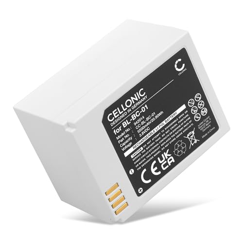 CELLONIC® BL-BC-01 Ersatz Akku für EZVIZ C3A Ersatzakku, Batterie 5500mAh, Sicherheitskamera/Alarm System von CELLONIC