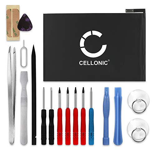 CELLONIC® Ersatz Akku A1546 für iPad Mini 4 (A1538/A1550) 5100mAh + Werkzeug-Set 17tlg Ersatzakku für Tablet PC Batterie Tabletakku, Battery von CELLONIC