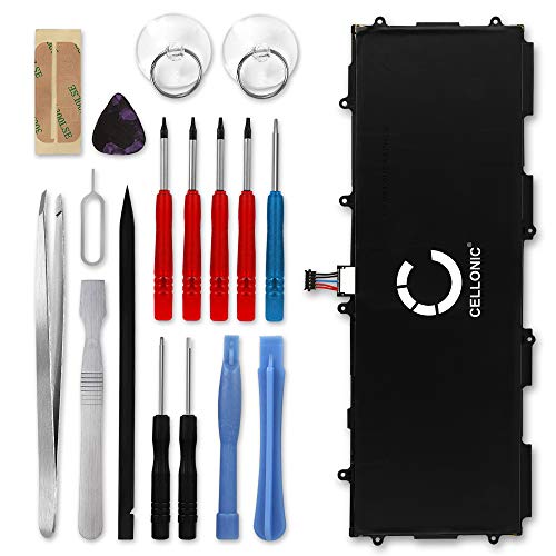 CELLONIC, Akku für Tablet kompatibel mit Samsung GT-P5110 Galaxy Tab 2 10.1, GT-P5100 2 (3.7V, 7000mAh) + Werkzeug-Set von CELLONIC