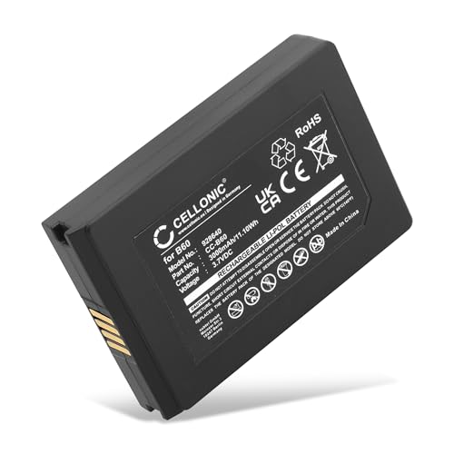 CELLONIC, Akku für Zahlungsterminal/POS kompatibel mit Vectron MobilePro III, POS, 3, 3, B60 (3.7V, 3000mAh) von CELLONIC