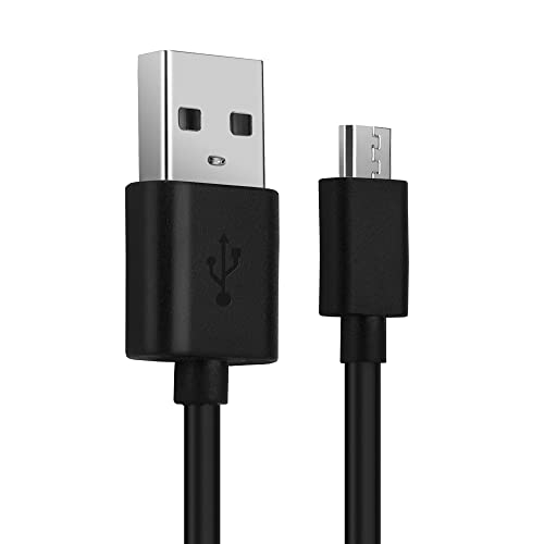 CELLONIC® IFC-600PCU USB Kabel kompatibel mit Canon EOS M50 M5, Powershot SX620 SX740 SX70 G5 G7 G9 Kamera Ladekabel Micro USB auf USB A 2.0 Datenkabel 2A 1m schwarz PVC von CELLONIC