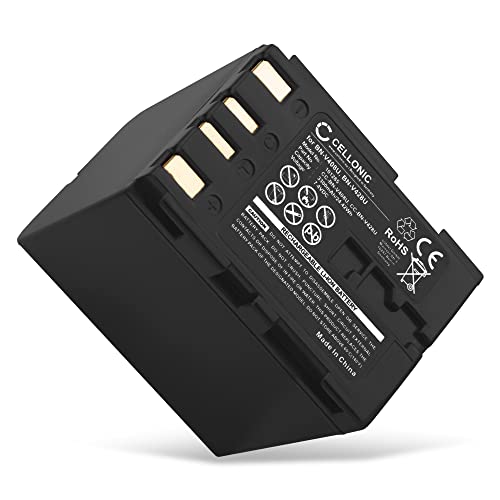 CELLONIC, Akku für Kamera, kompatibel mit JVC GR-D93, GR-DVL140, BN-V428U, GR-D73 (7.4V, 3300mAh) von CELLONIC