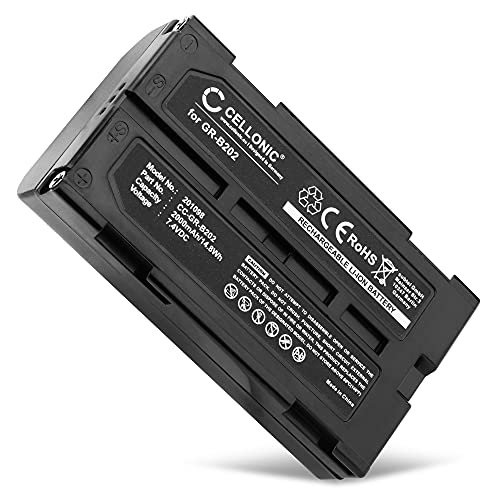 CELLONIC, Akku für Kamera, kompatibel mit Hitachi VM-BPL13, VM-H70, VM-H955LA, VM-BPL60 (7.4V, 2000mAh) von CELLONIC