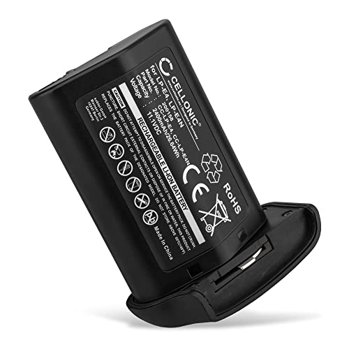 CELLONIC, Akku für Kamera, kompatibel mit Canon LP-E4, EOS 1D Mark III, 1Ds, C, LP-E4N, IV (11.1V, 2400mAh) von CELLONIC
