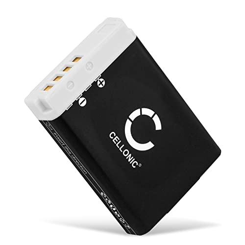 CELLONIC, Akku für Kamera, kompatibel mit Canon PowerShot G5 X Mark II, G9 x, SX740 HS (3.7V, 1250mAh) von CELLONIC