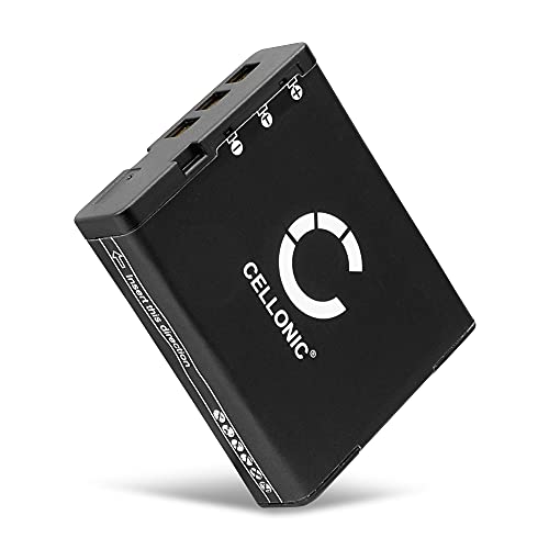 CELLONIC, Akku für Kamera, kompatibel mit Casio Exilim EX-ZR700, EX-ZR710, EX-ZR310 (3.7V, 1800mAh) von CELLONIC